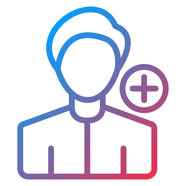 Vectorontwerp Volgers Icon Style