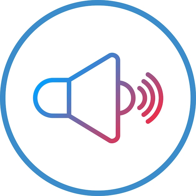 Vectorontwerp Volume Icon Style