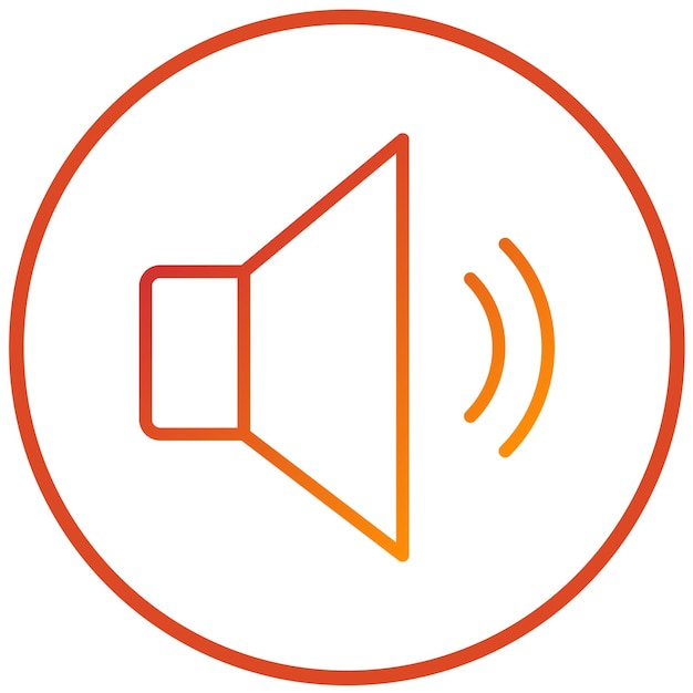 Vectorontwerp Volume Icon Style