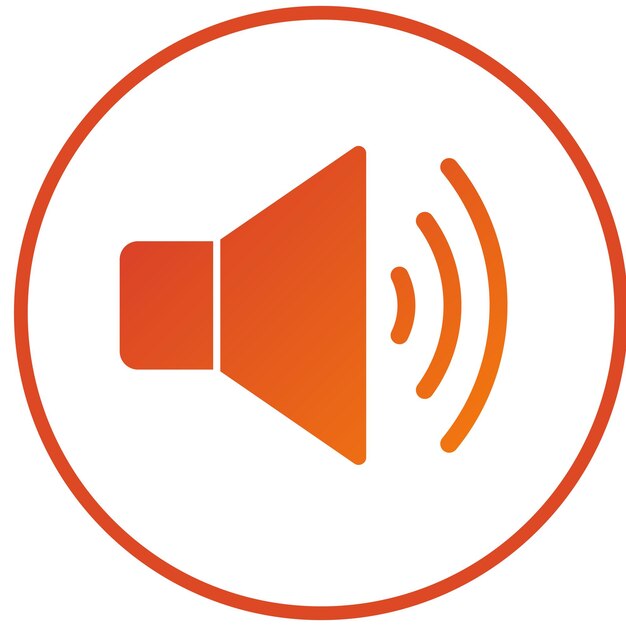 Vectorontwerp Volume Icon Style