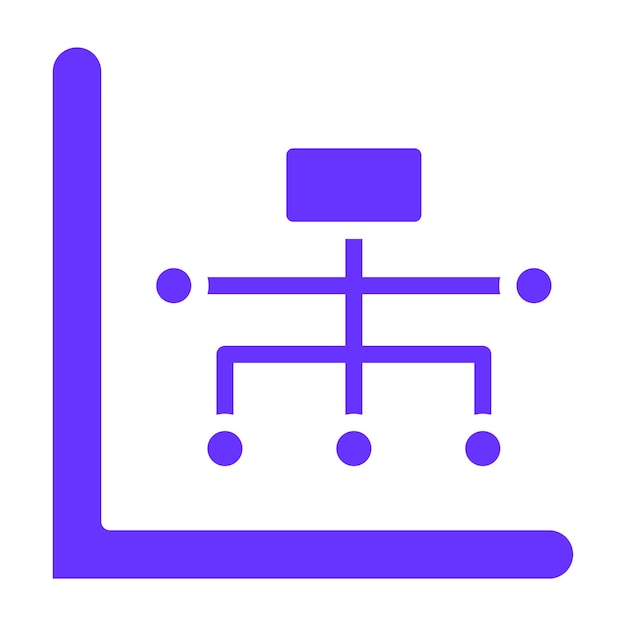 Vectorontwerp Vooruitgang Cascade Icon Style
