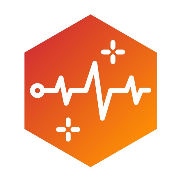 Vectorontwerp Vooruitgang Pulse Icon Style