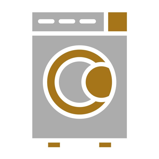Vectorontwerp Wasmachine Icon Style