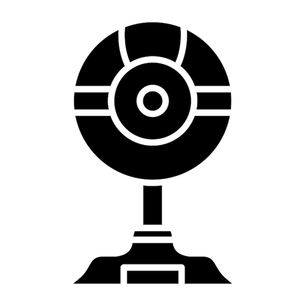 Vectorontwerp Webcam Icon Stijl