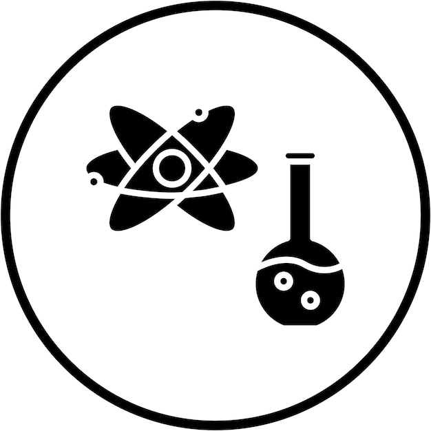 Vectorontwerp Wetenschap en Techniek Icon Stijl