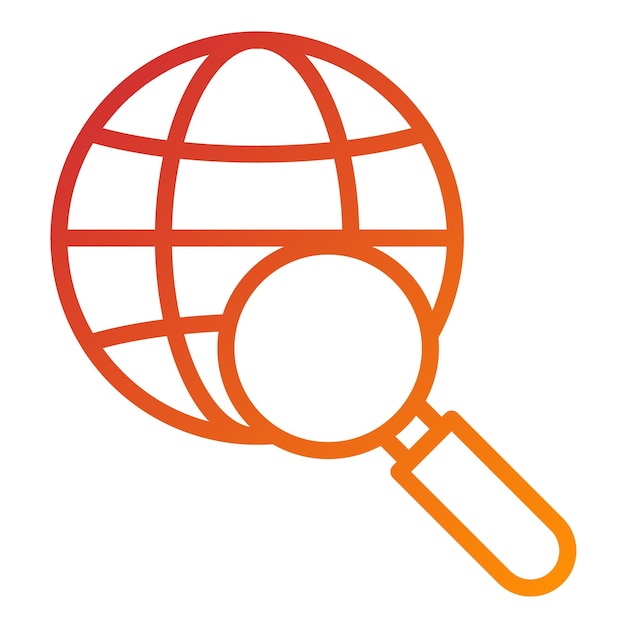 Vectorontwerp Wetenschap Exploratie Icon Stijl