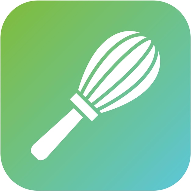 Vectorontwerp Whisk Icon Style