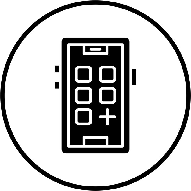 Vectorontwerp Widgets Icon Stijl