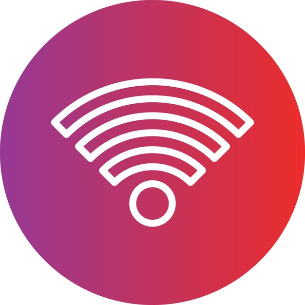 Vectorontwerp Wifi Icon Style