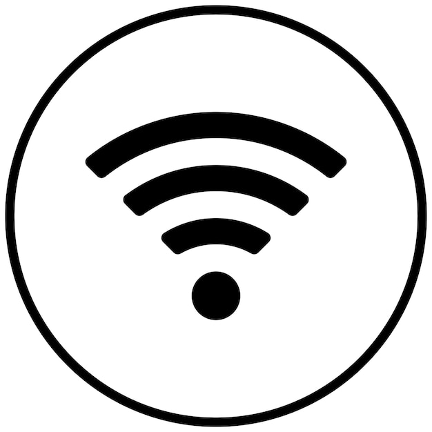 Vectorontwerp Wifi Icon Style