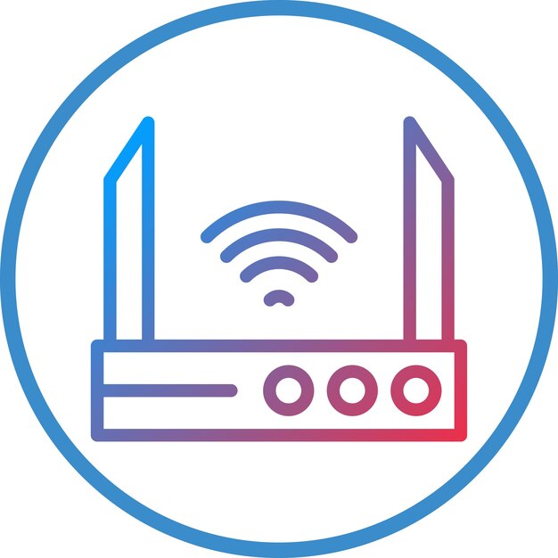 Vectorontwerp Wifi-verbinding Icon Style