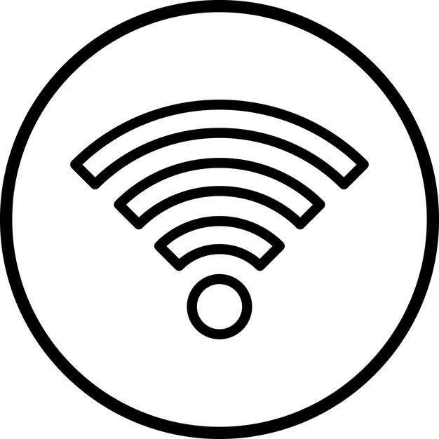 Vectorontwerp Wifi-verbinding Icon Style