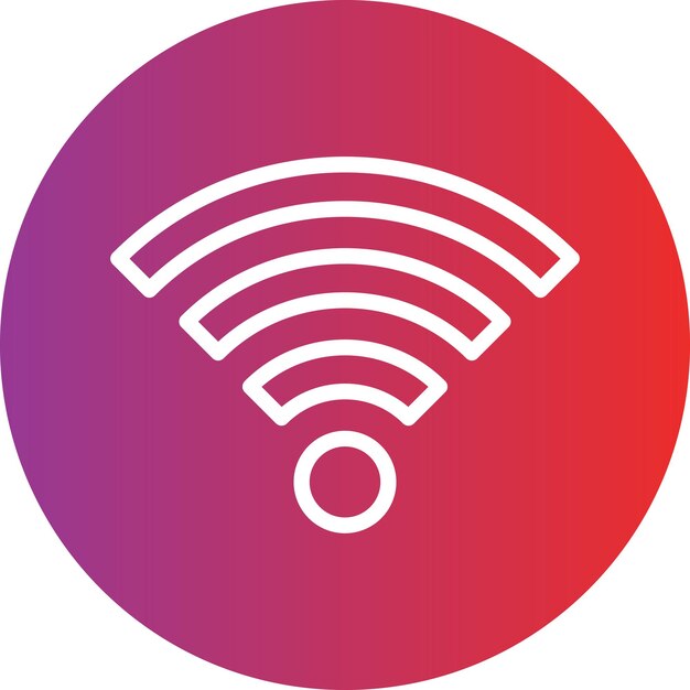 Vectorontwerp Wifi-verbinding Icon Style