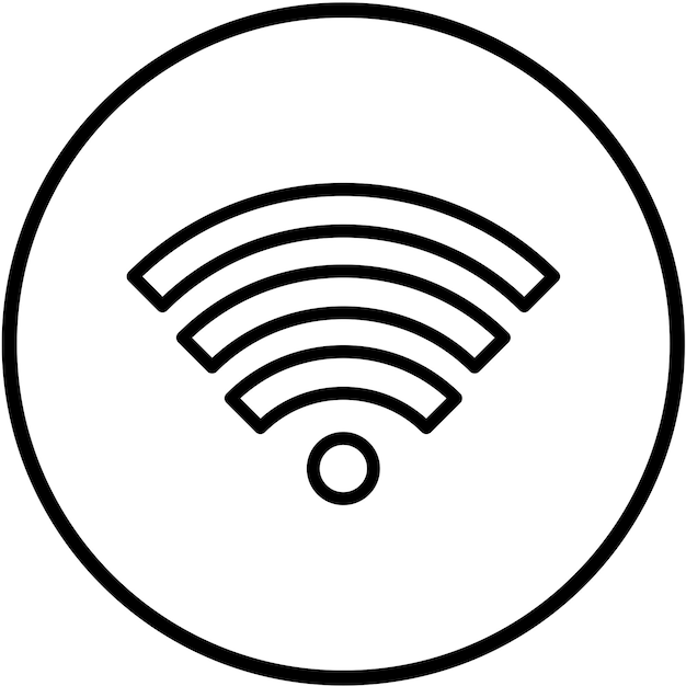 Vectorontwerp WiFi-verbinding Icon Style