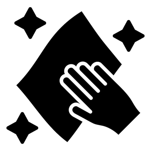 Vectorontwerp Wipe Icon Style