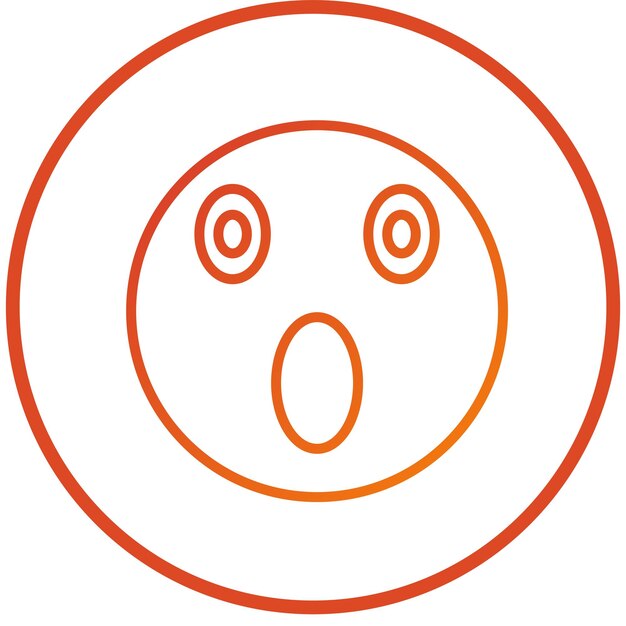 Vectorontwerp Wow Icon Style
