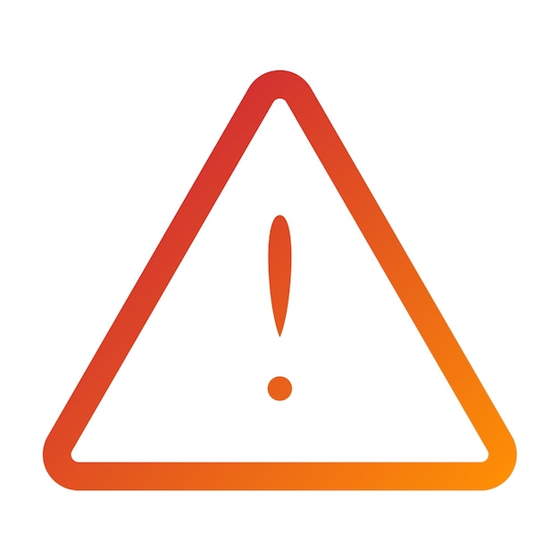 Vectorontwerp Yield Sign Icon Style