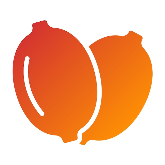 Vectorontwerp Zesty Zest Icon Style