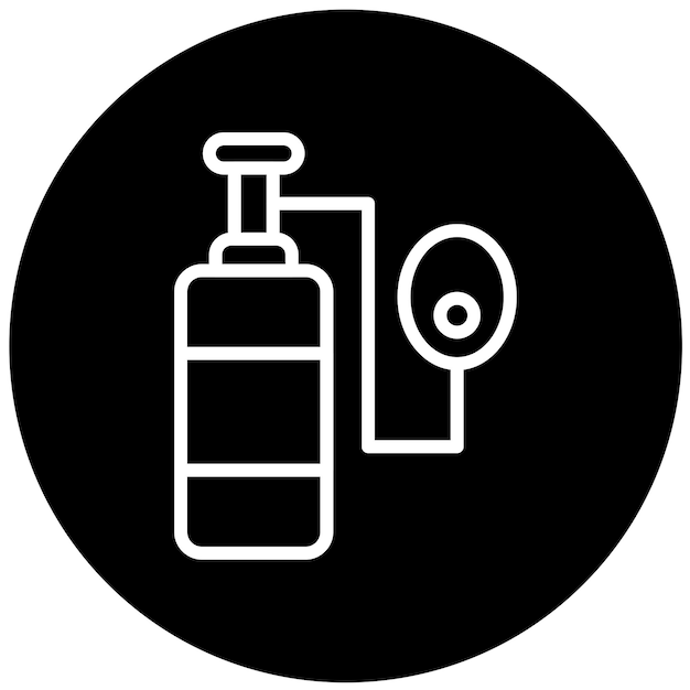 Vectorontwerp zuurstoftank Icon Style