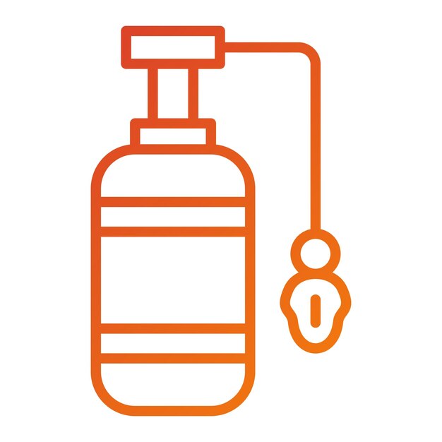 Vectorontwerp zuurstoftank Icon Style