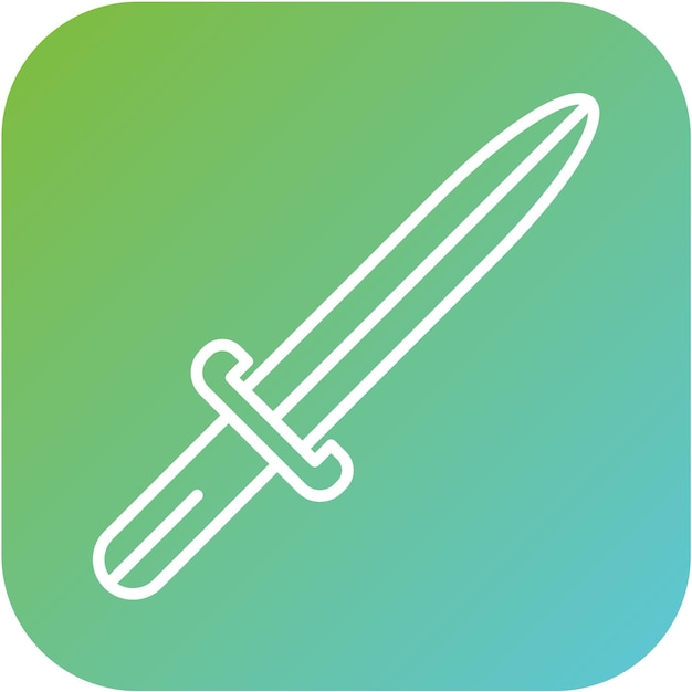 Vectorontwerp Zwaarden Icon Style