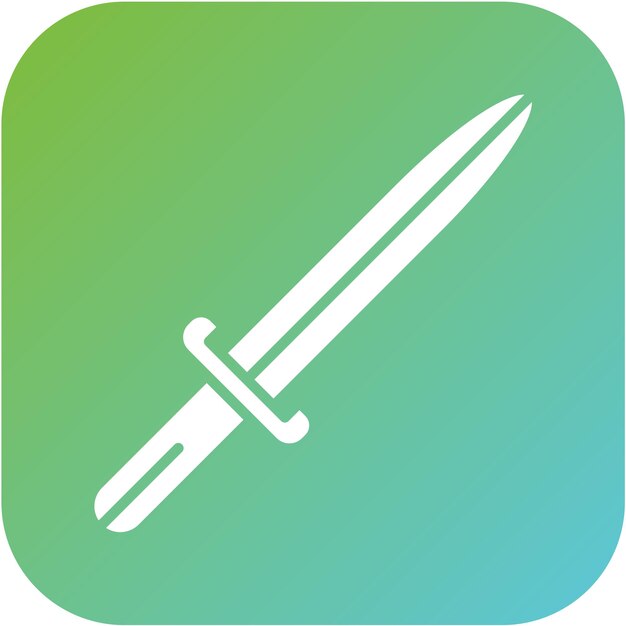 Vectorontwerp Zwaarden Icon Style