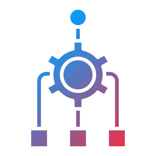 Vectorontwerpalgoritme Icon Style