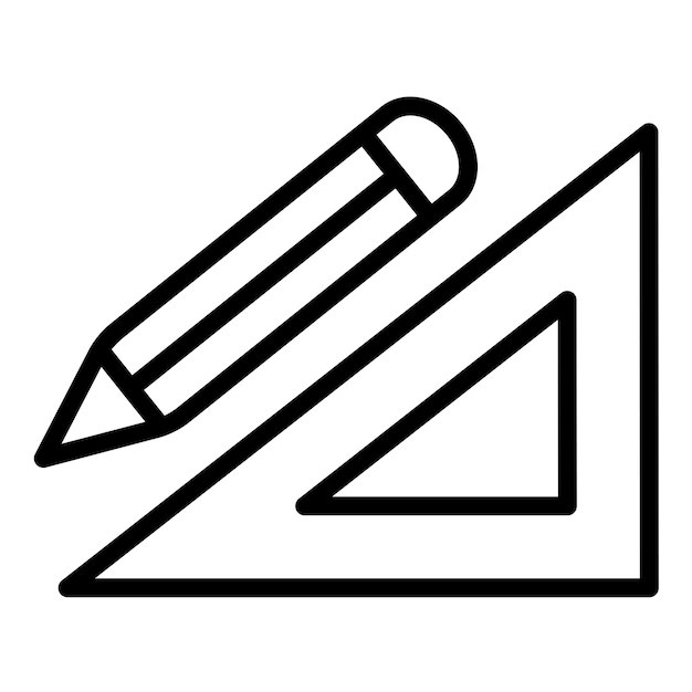 Vectorontwerparchitectuur Icon Style