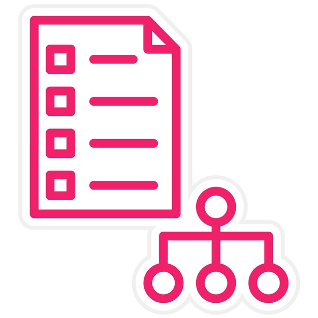 Vectorontwerpbeleid Deployment Icon Style