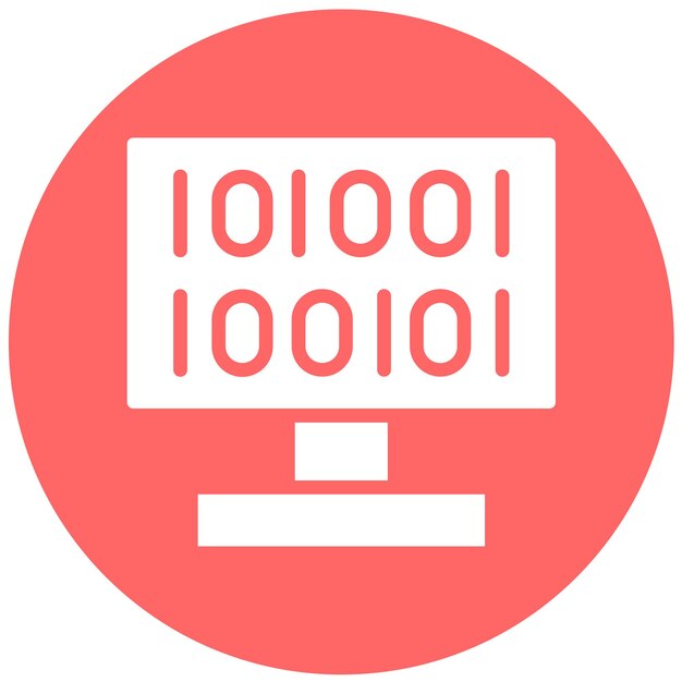 Vectorontwerpcode Crypt Icon Style
