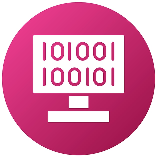 Vectorontwerpcode Crypt Icon Style