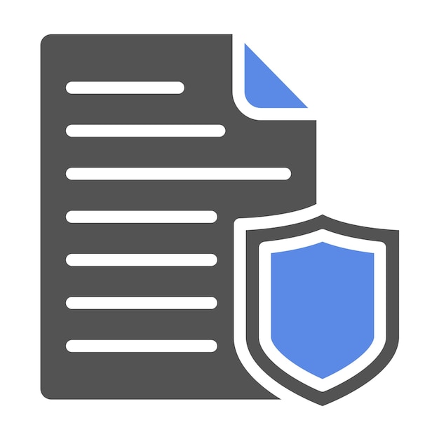 Vectorontwerpcode Guardian Icon Style