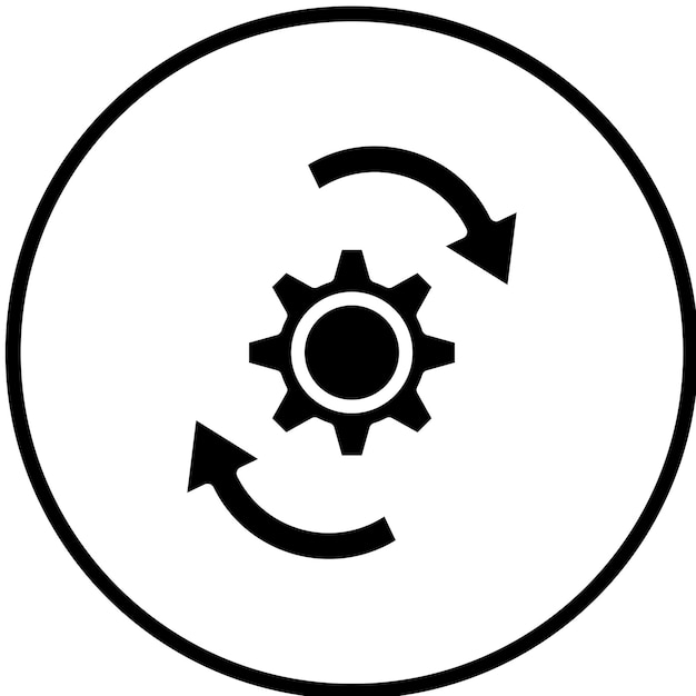 Vectorontwerpconfiguratie-kit Icon Style