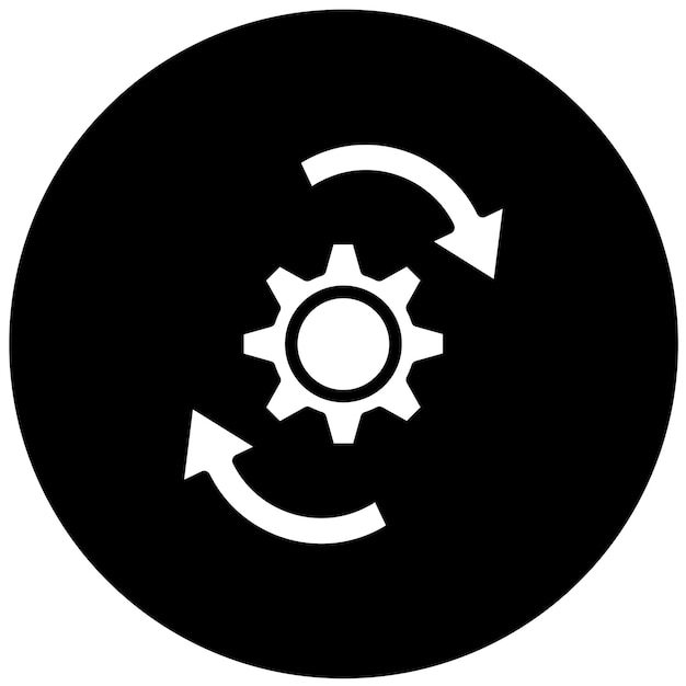 Vectorontwerpconfiguratie-kit Icon Style