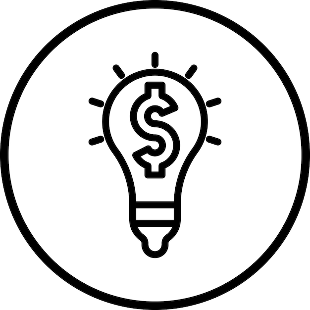 Vectorontwerpideeën Icon Style