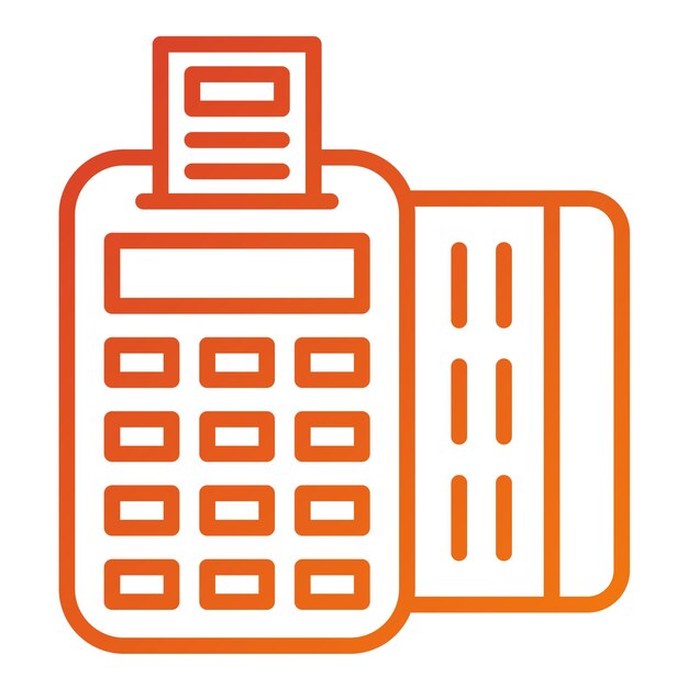 Vectorontwerpkaartmachine Icon Style