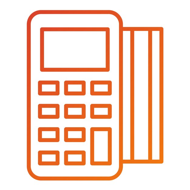 Vectorontwerpkaartmachine Icon Style