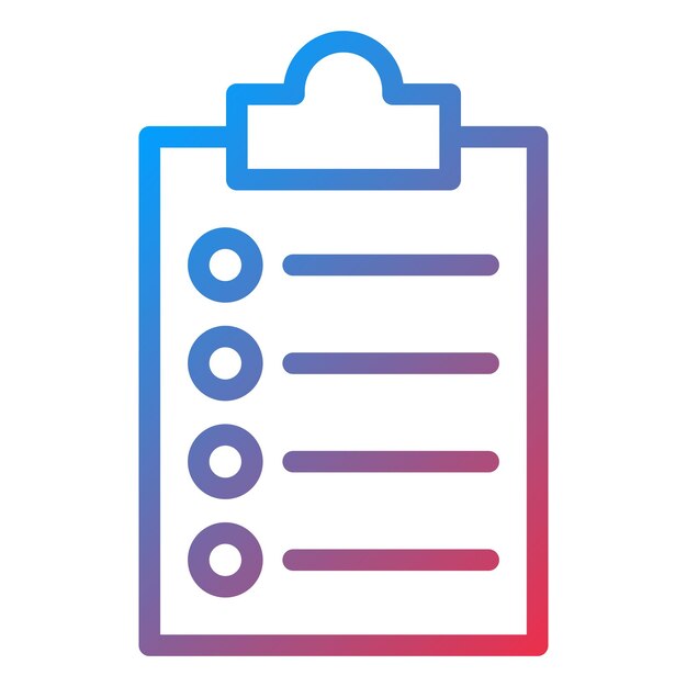 Vectorontwerplijst Icon Style