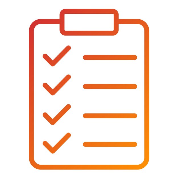 Vectorontwerplijst Icon Style