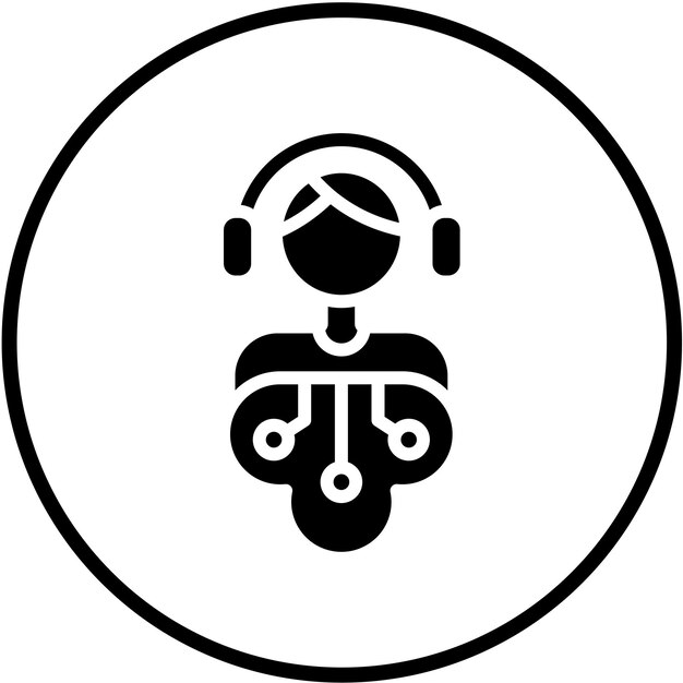 Vectorontwerpondersteuning Hub Icon Style