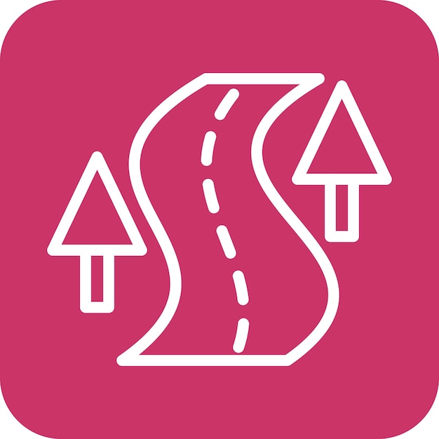 Vectorontwerppad Icon Stijl