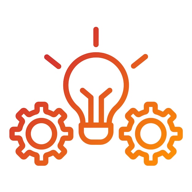 Vectorontwerpstudie uitdagingen Icon Style