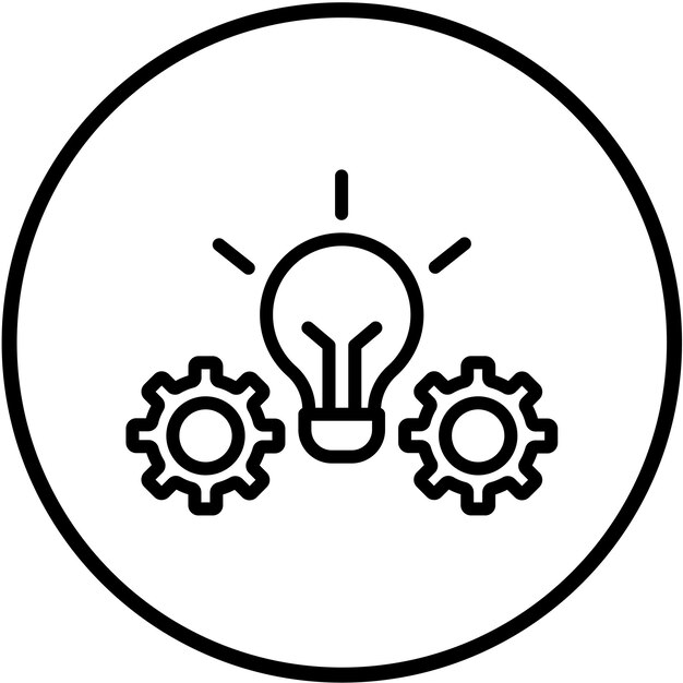 Vectorontwerpstudie uitdagingen Icon Style
