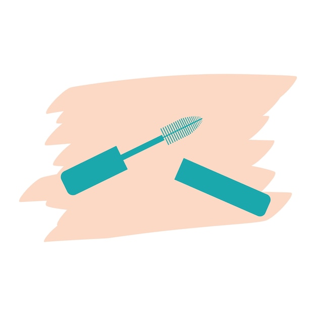 vectorpictogram met open mascara