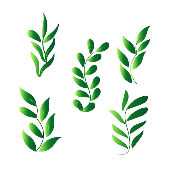 vectorrand van gras realistische stijl