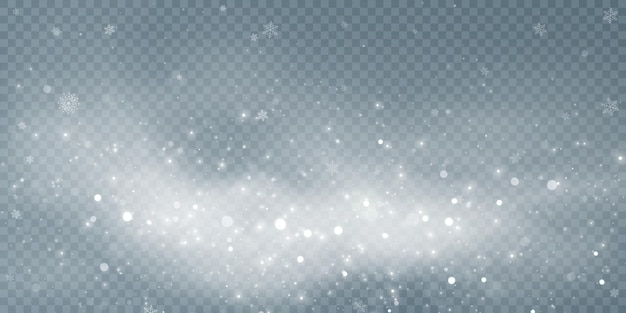 Vectortextuur koude de winterwind. kerst koud sneeuweffect. rook, stoom, png vector