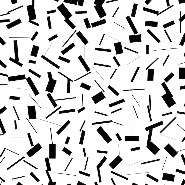 Vectortrends Abstracte geometrie Monochrome patronen