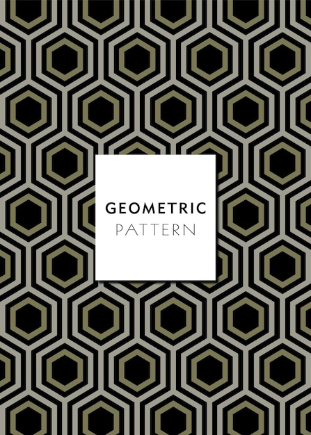 veelhoek geometrisch patroon Pleinen Geometrische vormen patroon achtergrond Gratis Vector