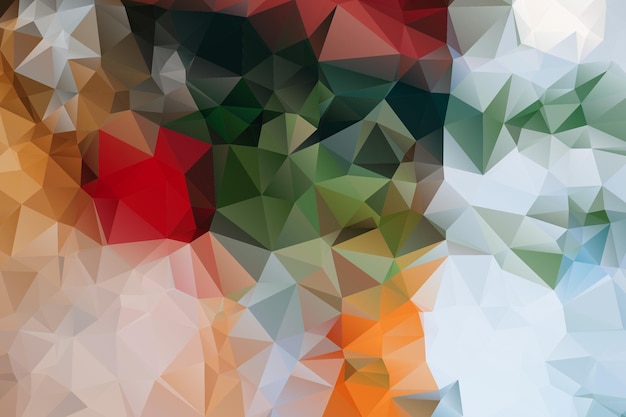 Veelhoekig abstract behang als achtergrond