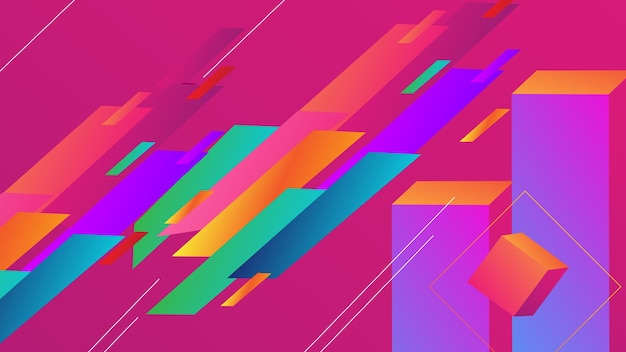 veelhoekige abstracte achtergrond